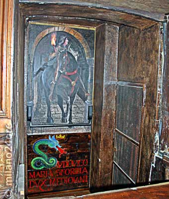 Access to the secret underground passage