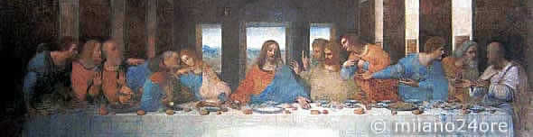 Da Vinci's Last Supper of Leonardo da Vinci in Milan
