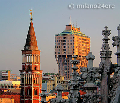 The first Skyscraper of Mlan: Torre Velasca