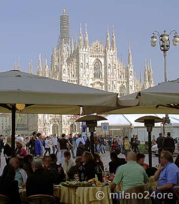 Cathedral Duomo of Milan at the Duomo Square