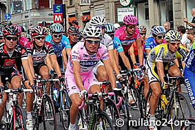 Giro d'Italia Arriving in Milan