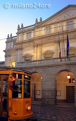 Historic Tram in Milan